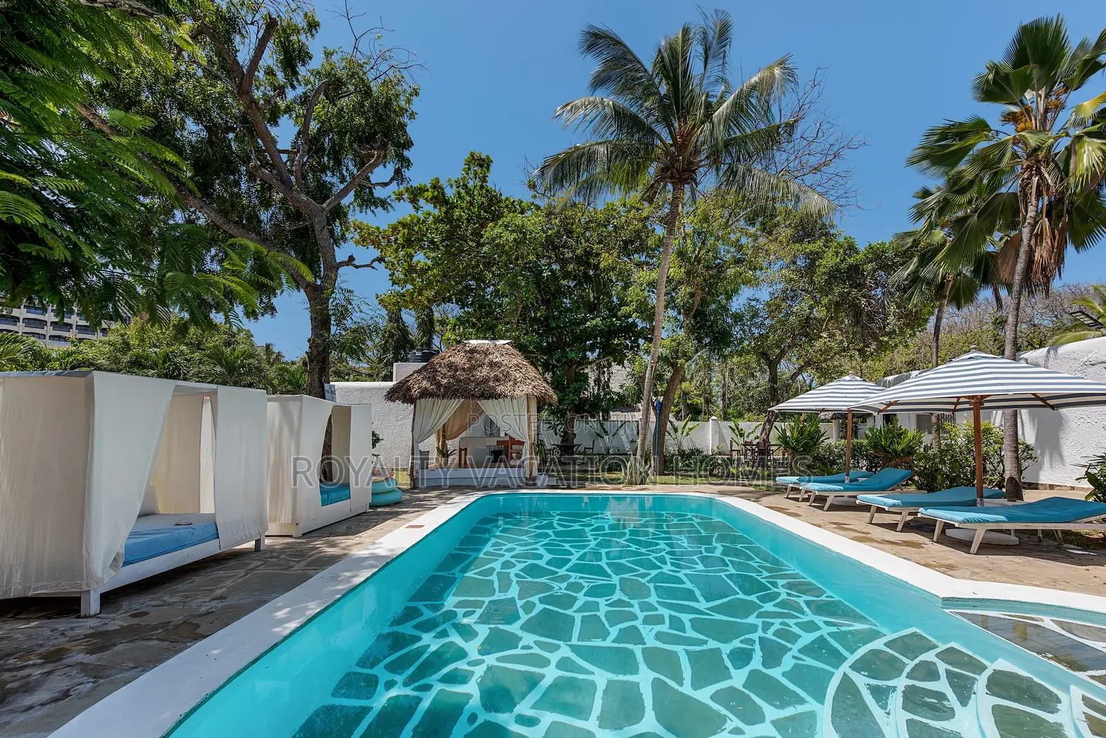 5 Bedroom Beachfront Villa in Diani