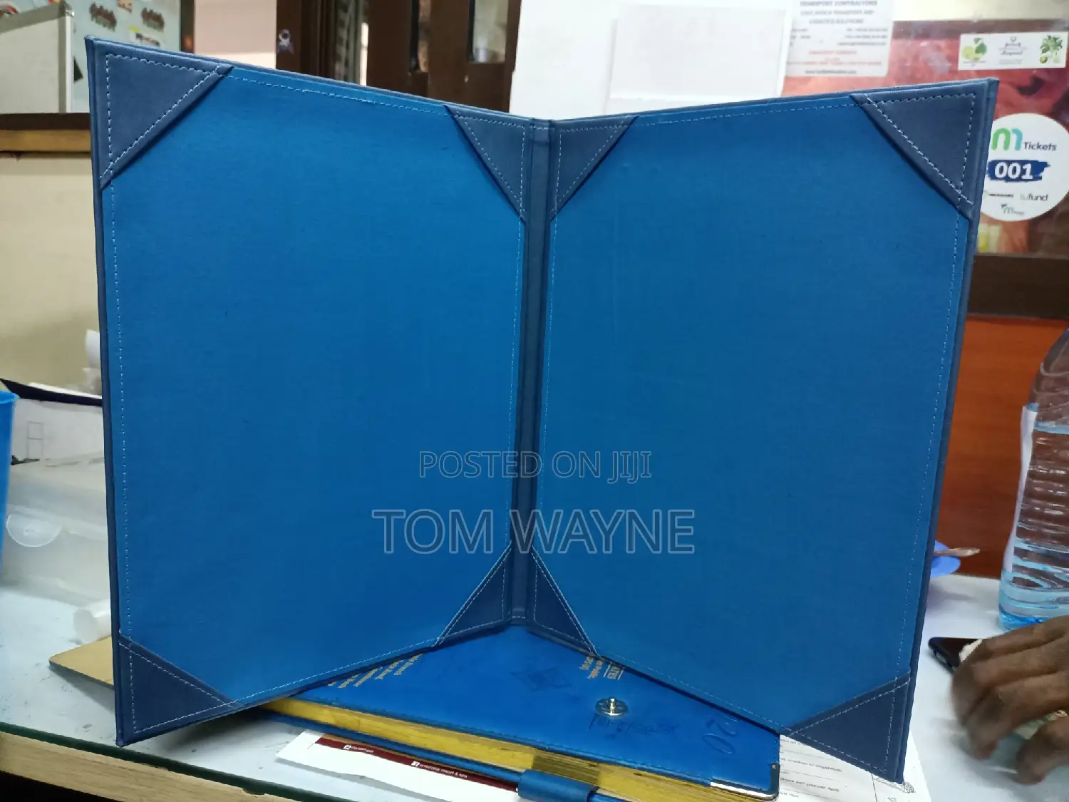 Leather Certificate Folder , Customisable, Different Colors