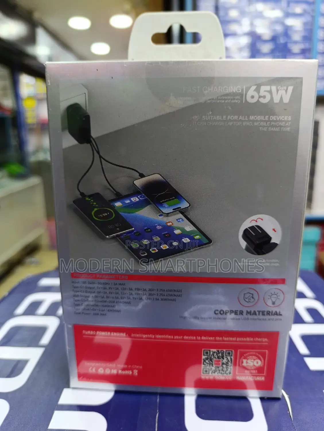 Ifast 65W Fast Charging Charger