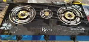 3 Burner Glass Table Top Cooker
