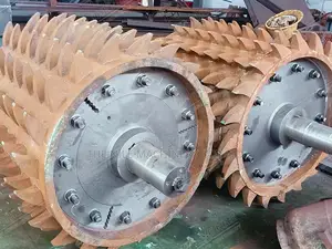 Small Double Teeth Roll Crusher for Coal Limestone Stone