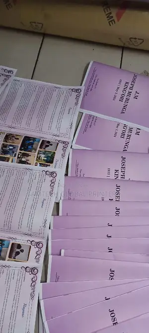 Eulogy Printing