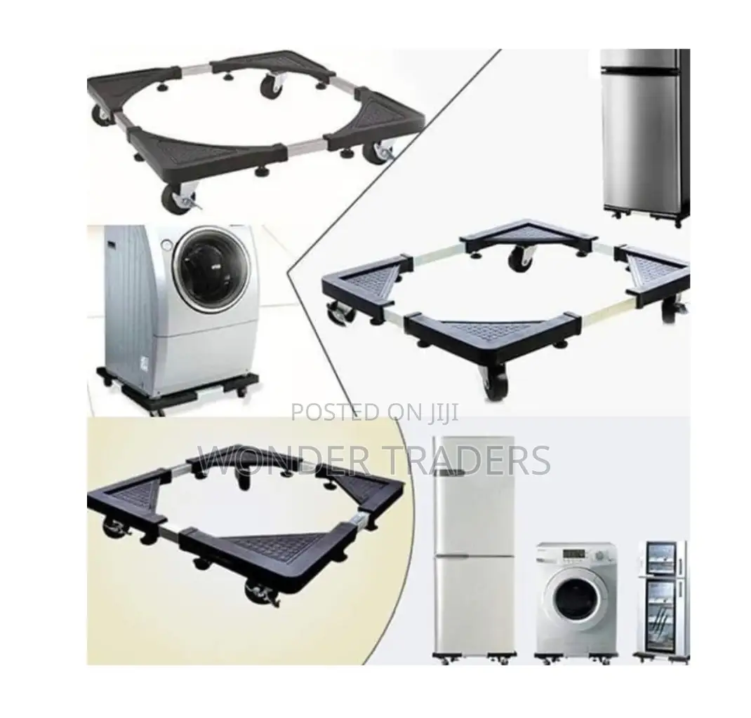 80 by 80 Fridge /Washing Machine Base Colour ;Black