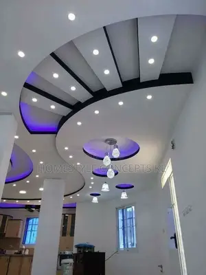 Modern Interior Design Gypsum Renovations and Ceiling
