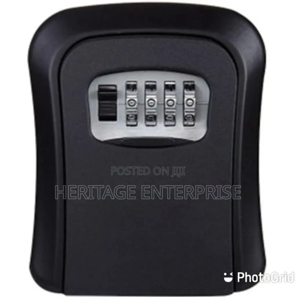 Key Lock Box Wall Mount Safe Security Storage Steel
