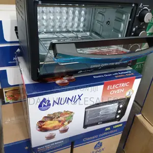 Nunix 20L Electric Oven With Grill (3 Knobs