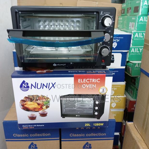 Nunix 20L Electric Oven With Grill - main view