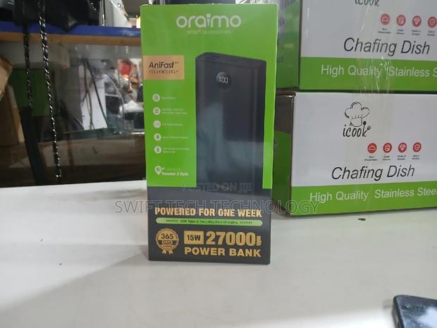 Power Bank Oraimo Power Bank,27000 Mh ,Power Bank Amh