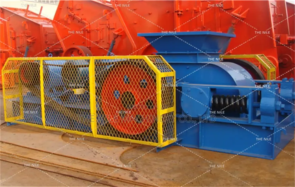 Two Roller Crusher for Brittle Material Mineral Crushing