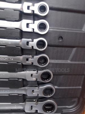 Ring Ratcheting Combination Flexi Wrench Kit - main view