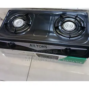 Ailyons Stainless Steel Double Burner Gas Cooker
