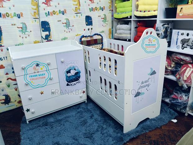 Baby Cot and Drawer - main view