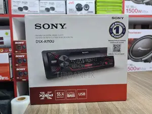 Sony DSX-A110u Car Radio With Fm, Usb, Aux