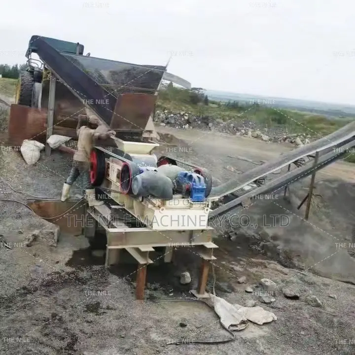 Twin Roller Crushing Equipment for Stone Crushing Lines