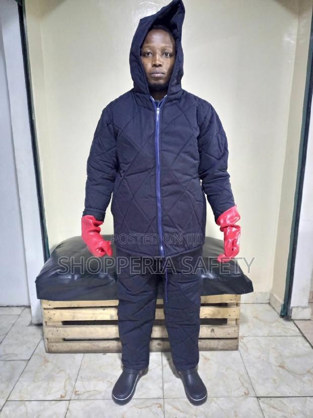 Navy Blue Cold Room Suit - main view