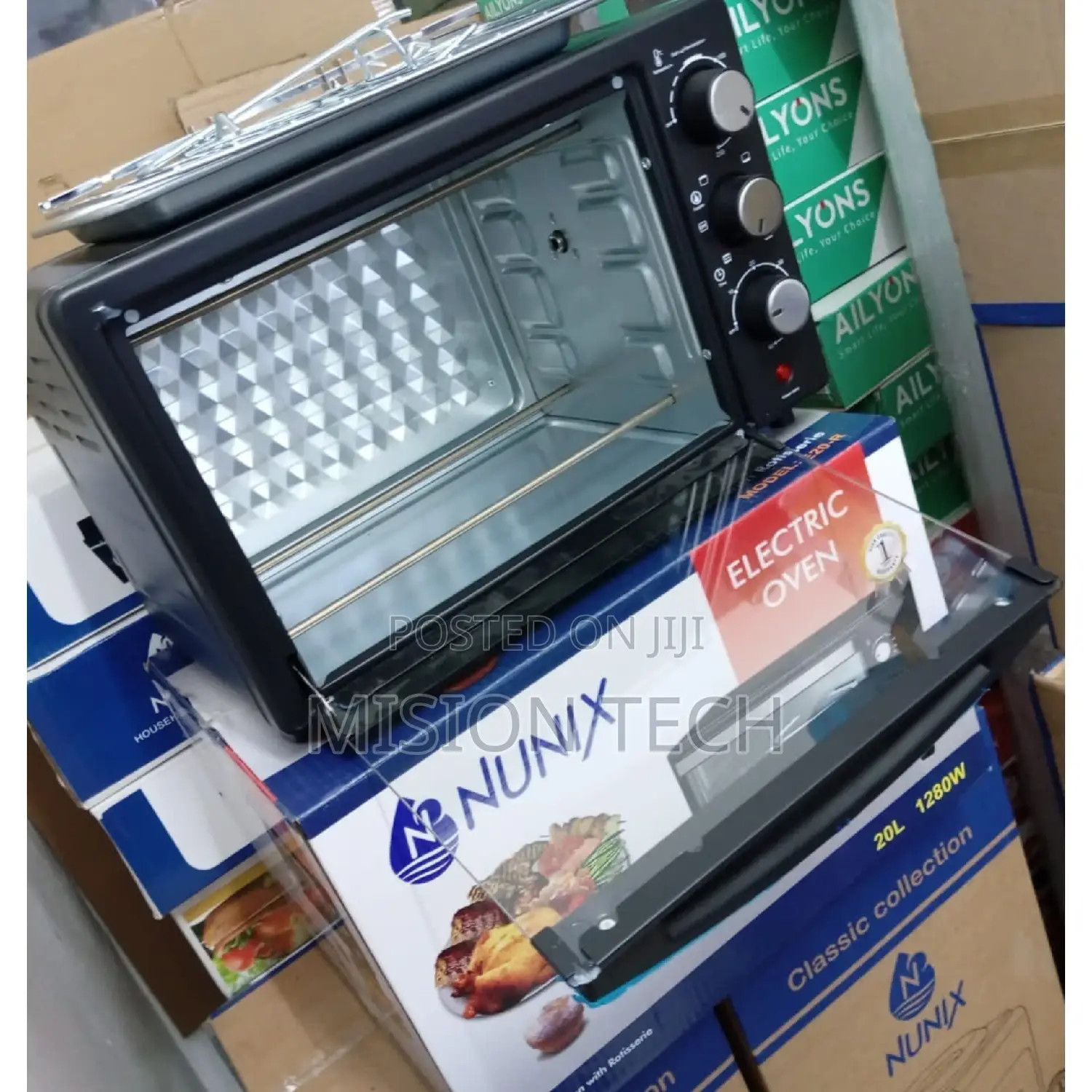 Nunix E20-R 20l Rotisserie Oven
* 