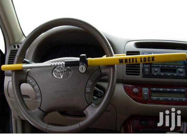 New Anti-theft Steering Wheel Lock, Free Delivery Within Nairobi Town.