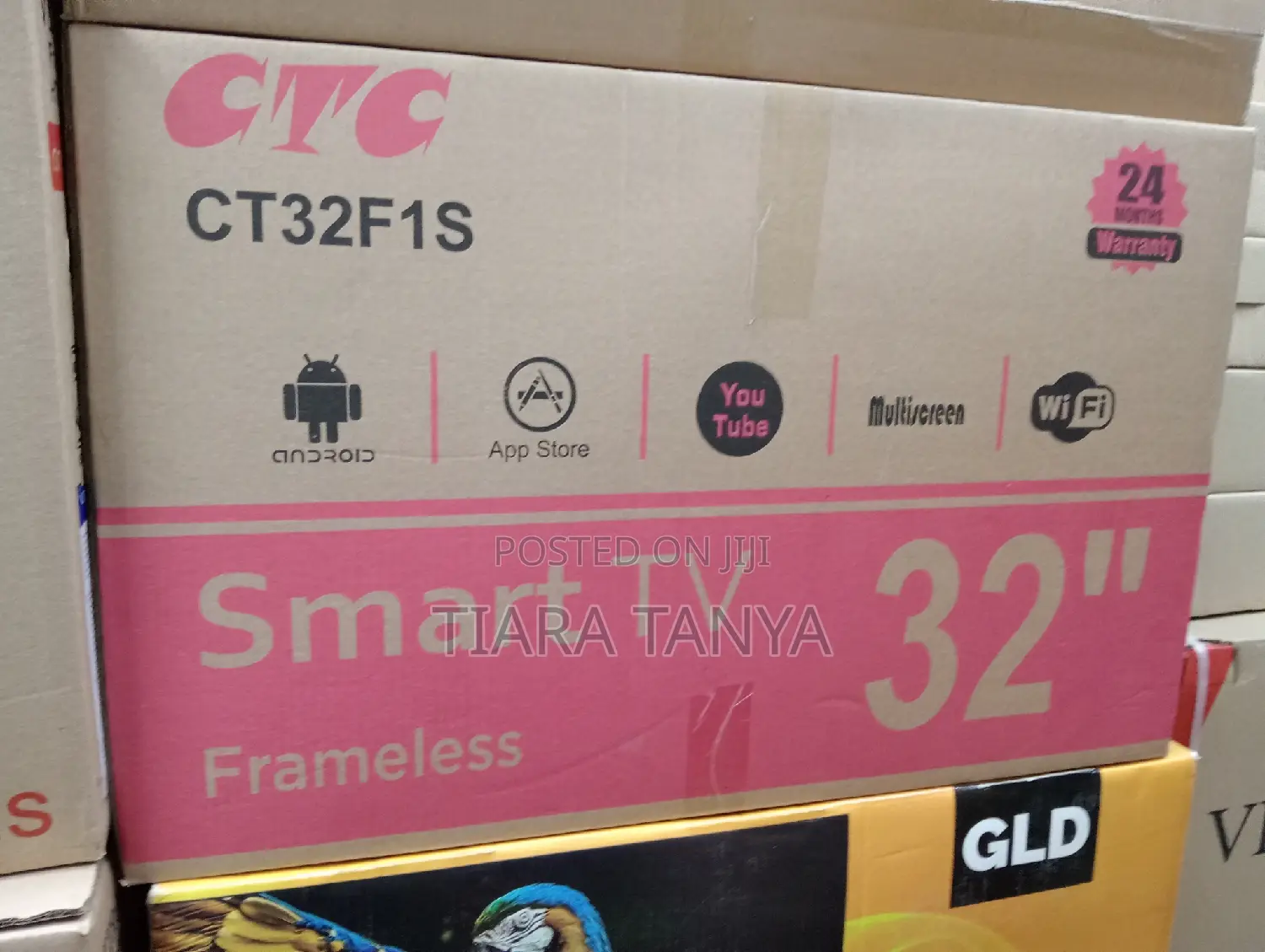 CTC 32 Inches Smart Android Frameless Tv