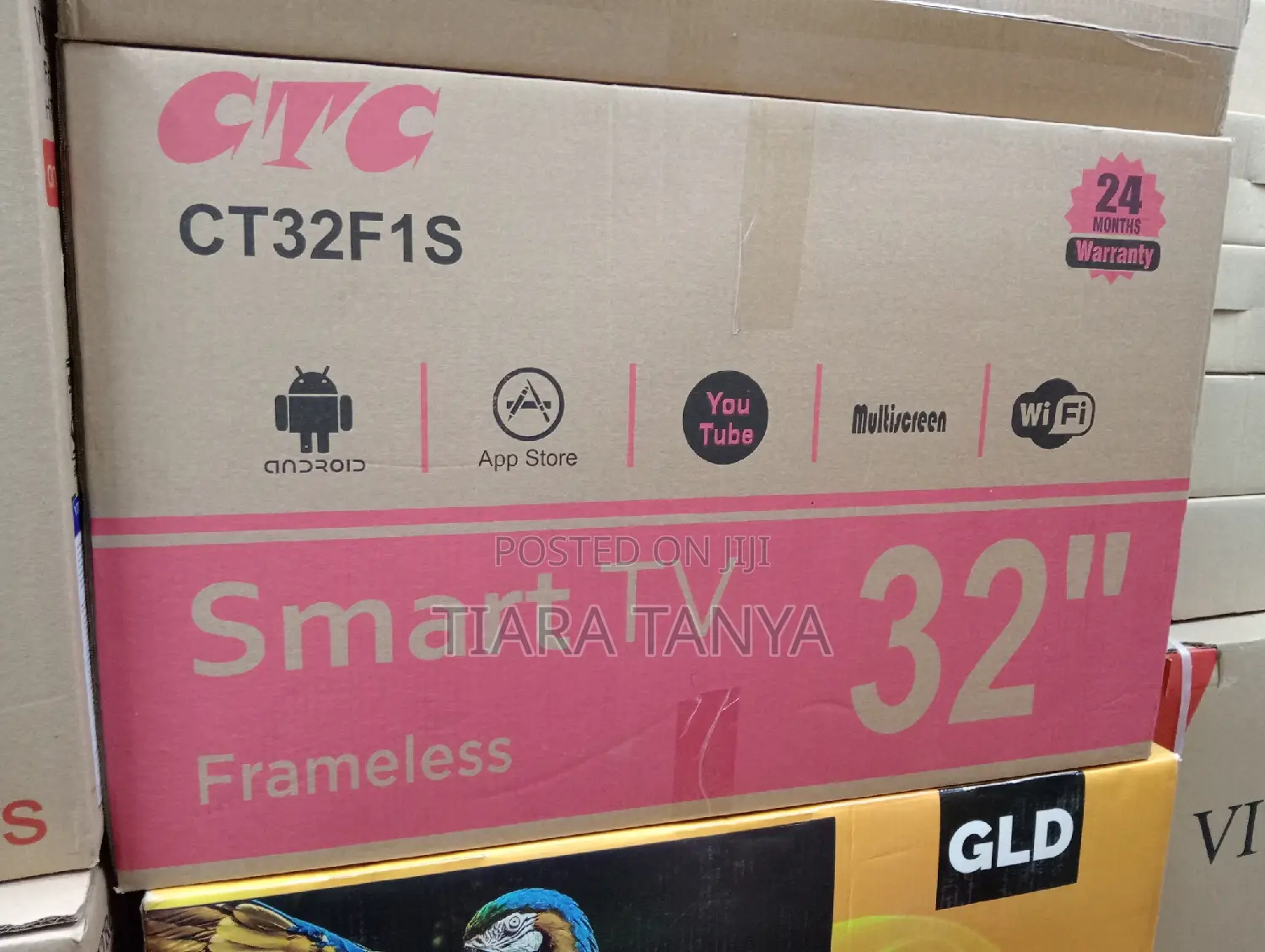 CTC 32 Inches Smart Android Frameless Tv