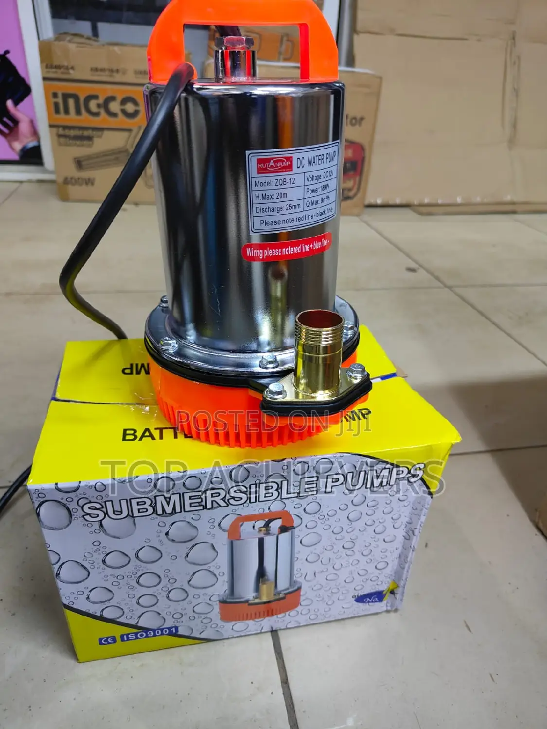 Dc Submersible Water Pump 12v 20m