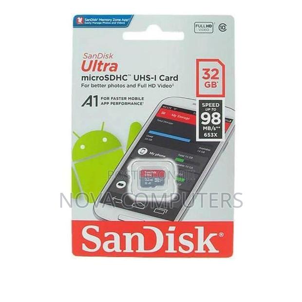 Sandisk Microsd Class 10 98mbps 32gb W/O Adapter - main view