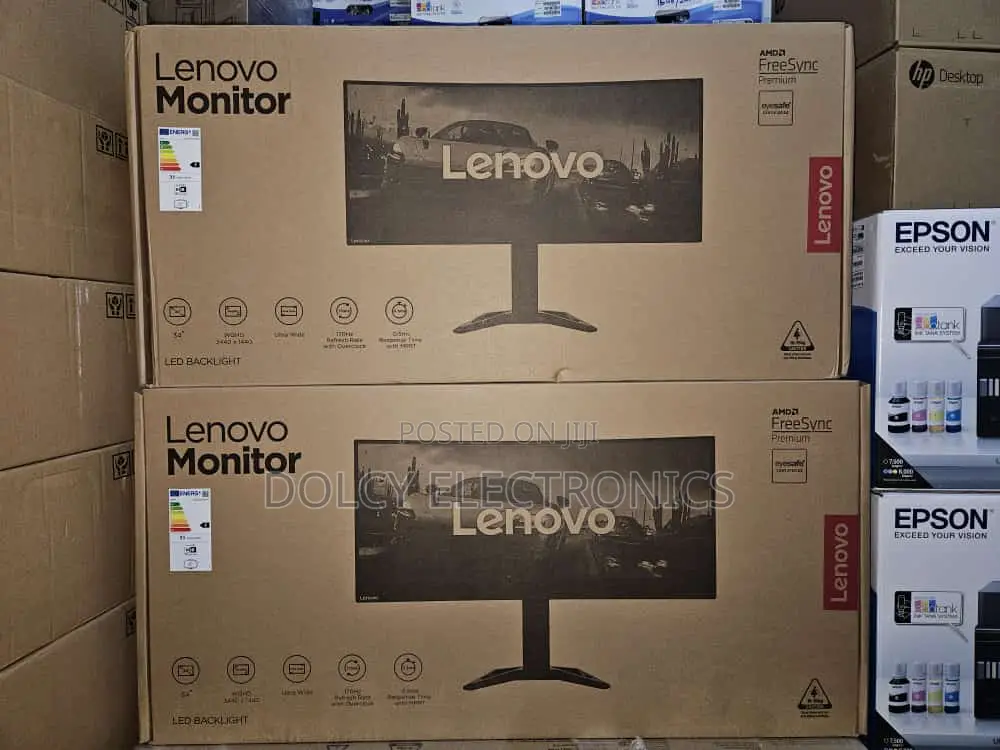 Lenovo G34w-30 WQHD Curved Monitor