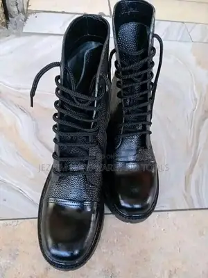 Soldier Boots Quality Leather...,