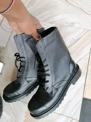 Soldier Boots Quality Leather...,