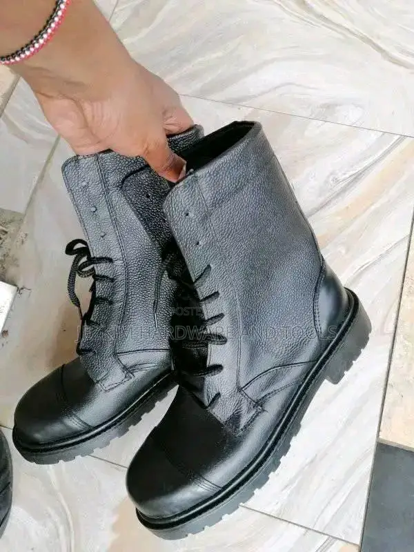 Soldier Boots Quality Leather...,