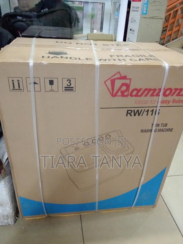 Ramtons Rw/116 Top Loader Semi Automatic Wash and Spin 10kg