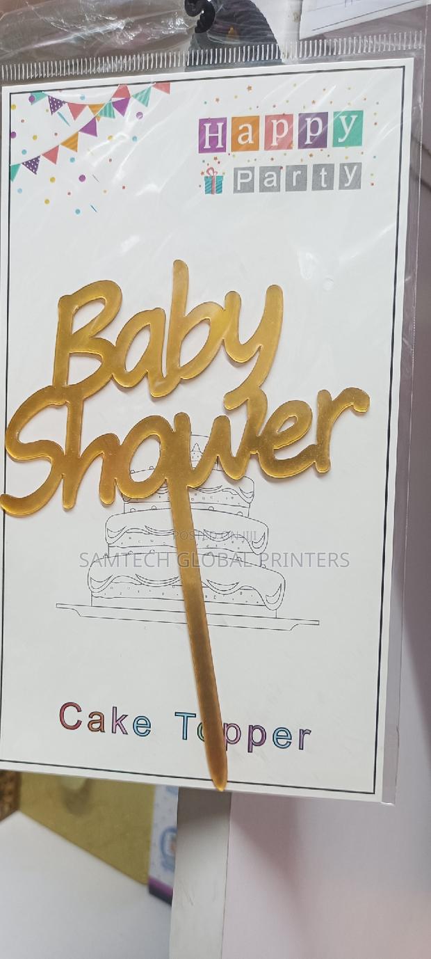 Baby Shower Cake Toper
