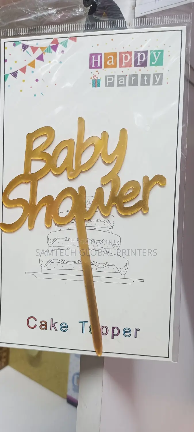 Baby Shower Cake Toper