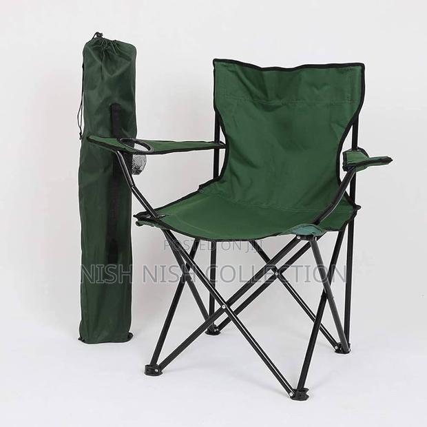 Camping Chair With a Mesh Cup Holder - thumbnail 3
