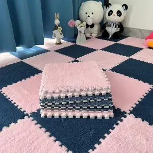 Puzzle Interlocking Plush Play Mats