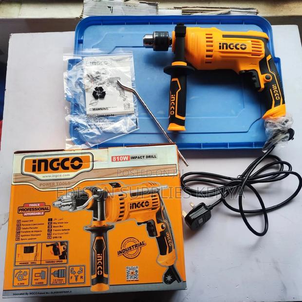 Drill Ingco Impact Drill 810 Watts Hammer Drills - thumbnail 3