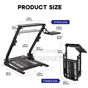 Racing Wheel Stand Simulator Steering Stand Wheel Stand
