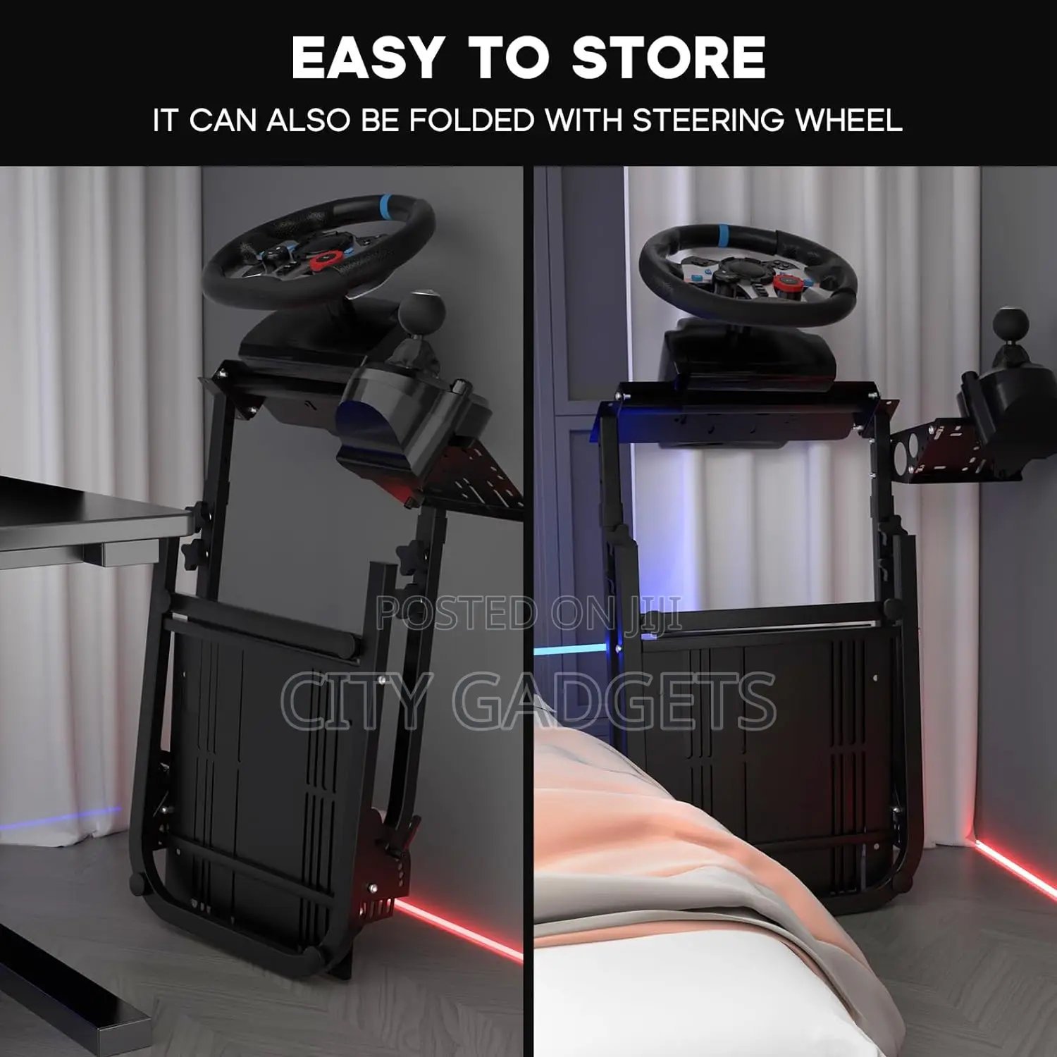 Racing Wheel Stand Simulator Steering Stand Wheel Stand