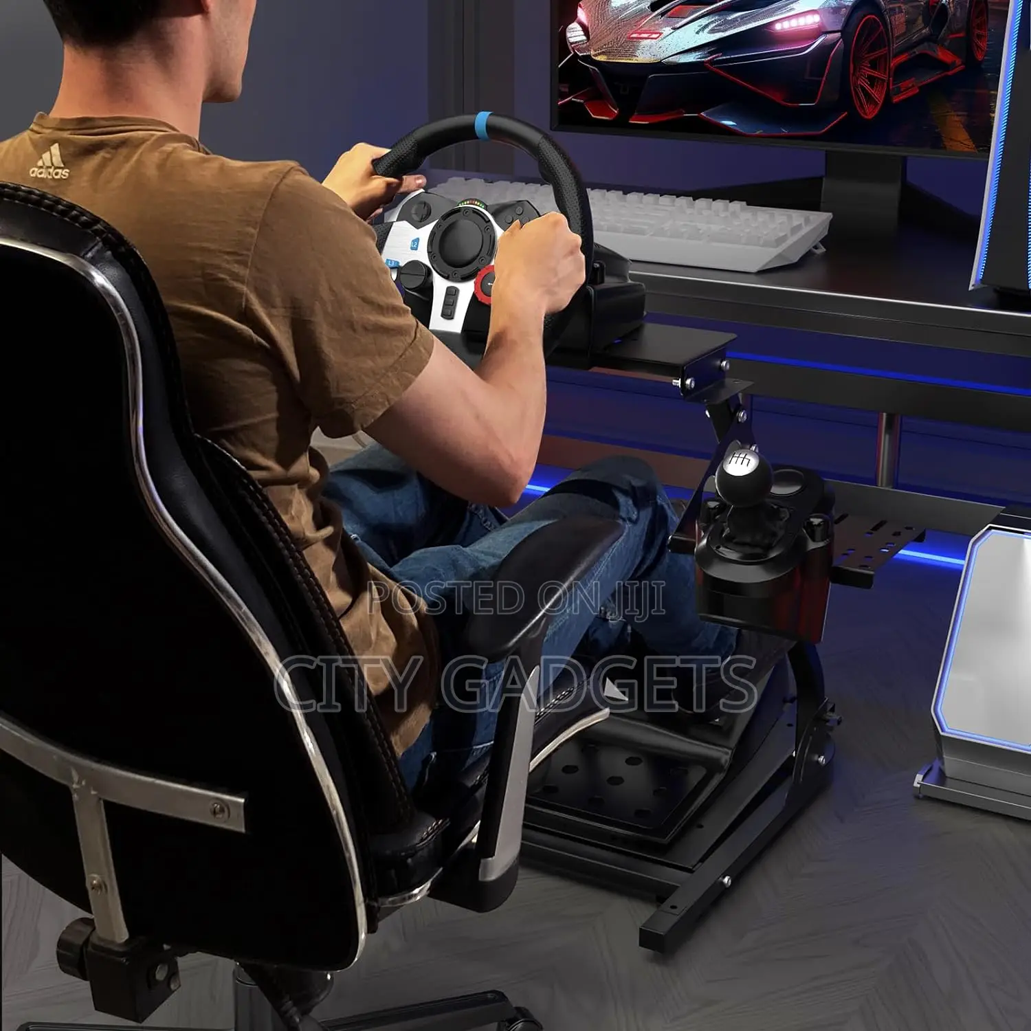 Racing Wheel Stand Simulator Steering Stand Wheel Stand