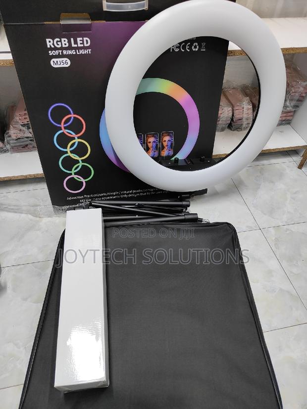 22- Inch Ring Light . Multiple Colours With Strong Tripod. - main view