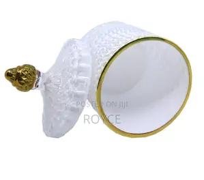 Crystal Glass Candy / Sugar Jar