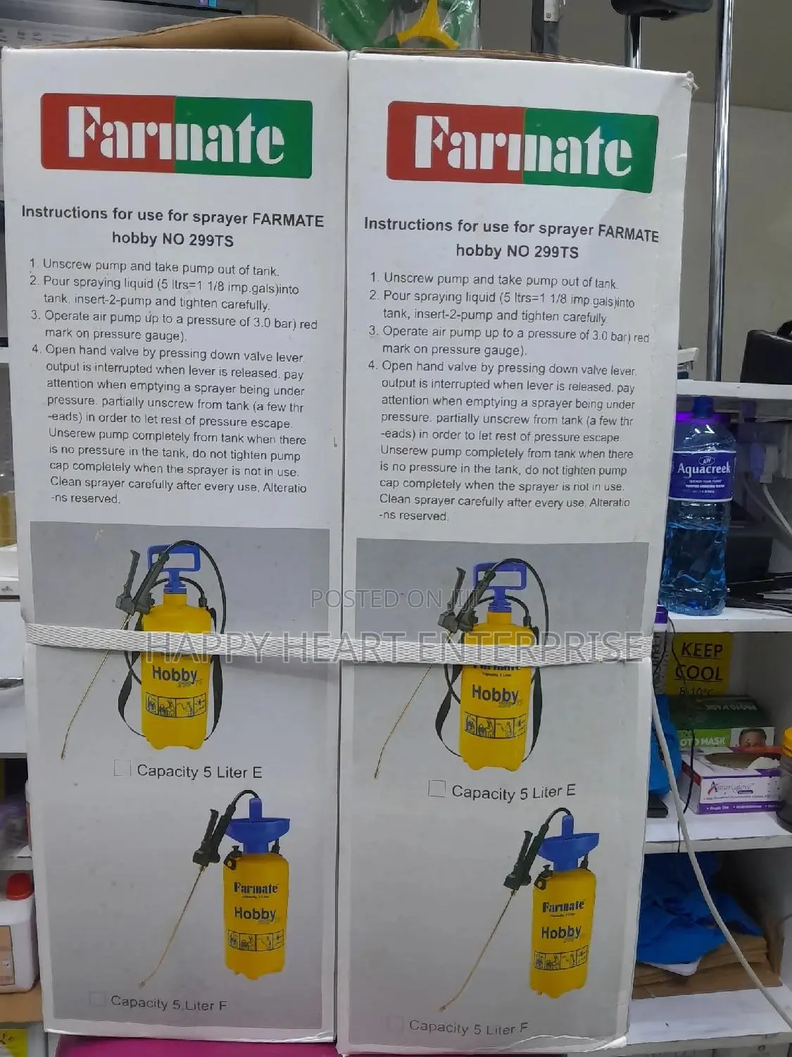 Farmate Hobby Knapsack Manual 5litres
