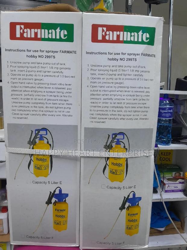 Farmate Hobby Knapsack Manual 5litres - thumbnail 6
