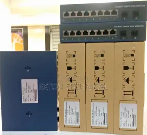 1000mbps 100-240vac 8 Port Gigabit With 2 Fibre Ports