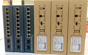 100-240vac Input 120w Power 8 Port Giga With 2 Uplink Fibre