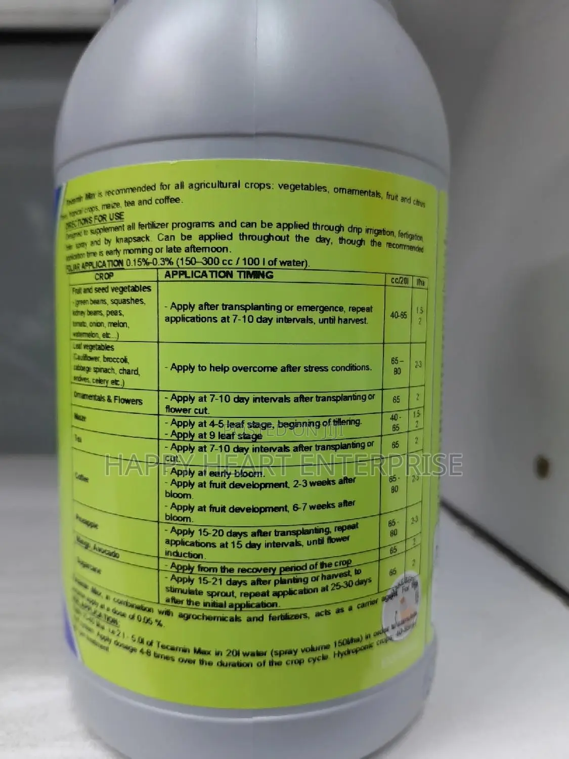 Tecamin Max Foliar Fertilizer 500ml