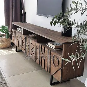 6ft Natural Board Tv Stand