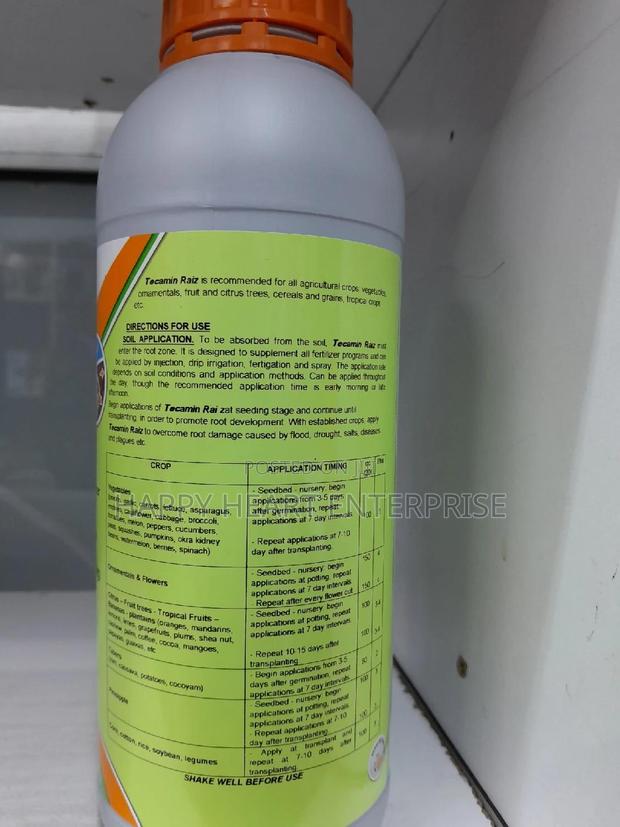 Tecamin Raiz Root Growth Organic Based Fertilizer 1litre - thumbnail 5