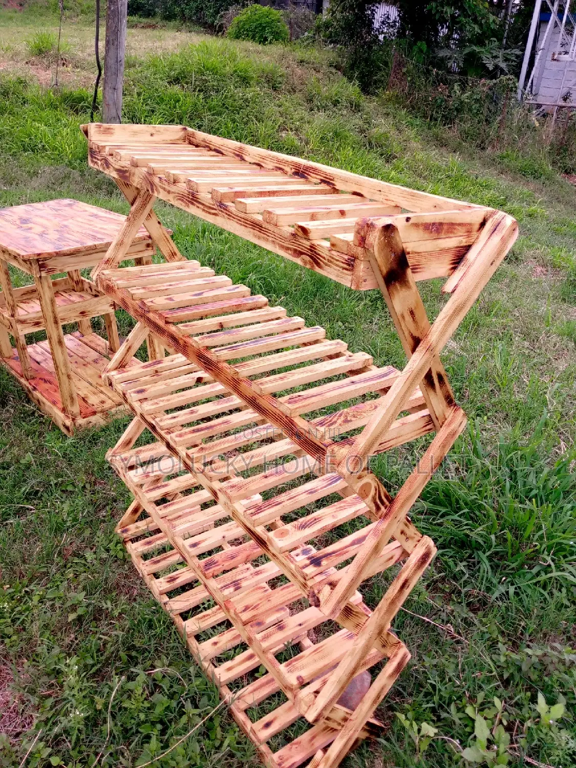 Fancy Pallet Shoe's Rack