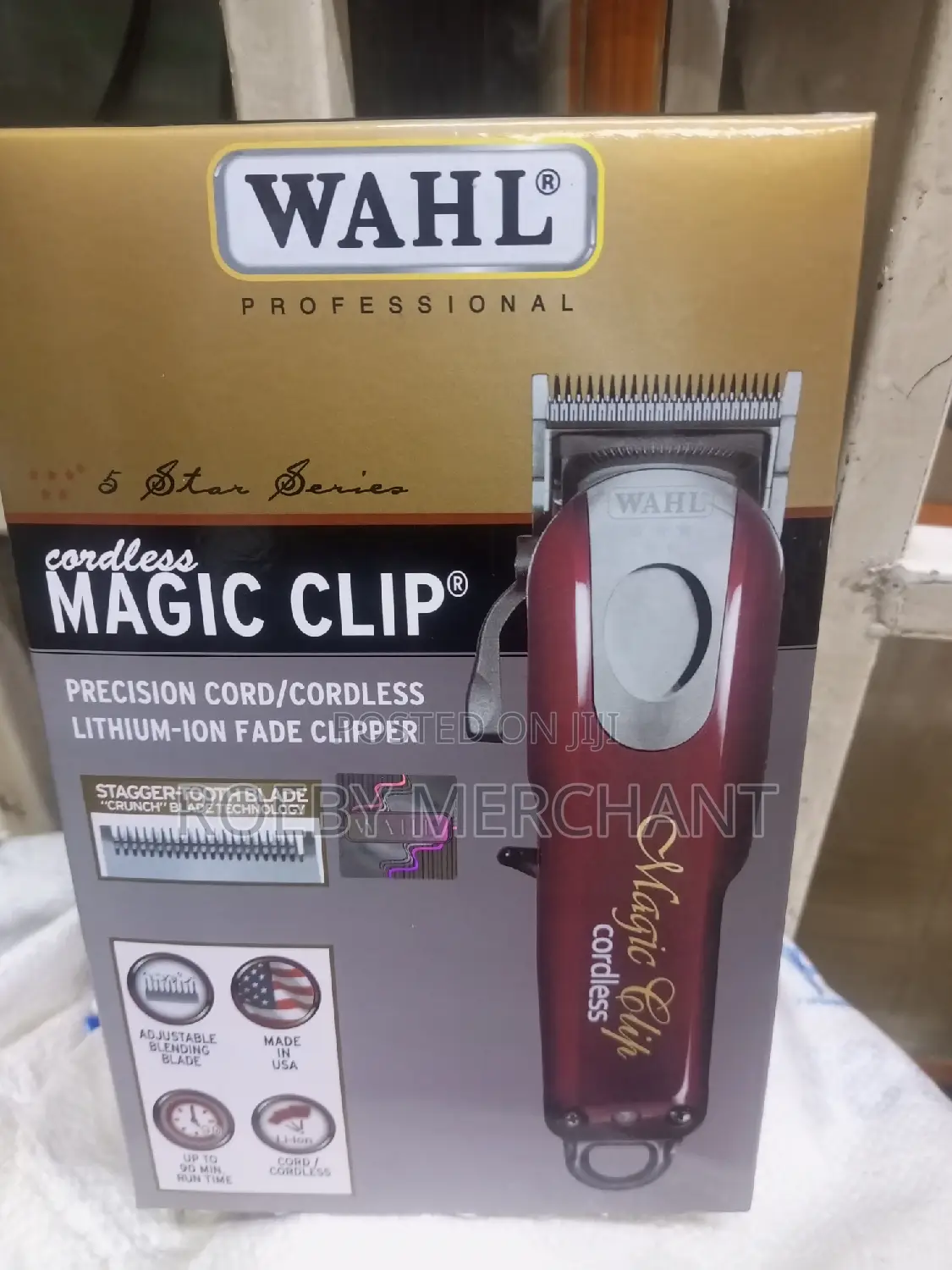 Cordless Magic Clip Shaving Machine