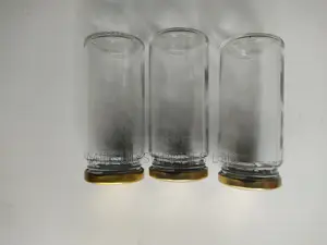 Set of 10 Spice Jar 250ml With Gold Lids - 55mm by 130mm